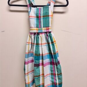 Reiss Multicolor Plaid Kids Dress